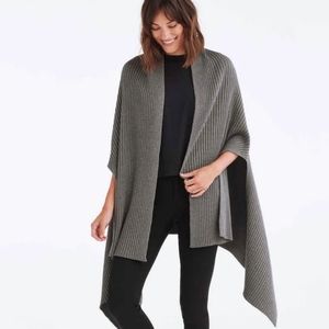 Vetta cape scarf - grey